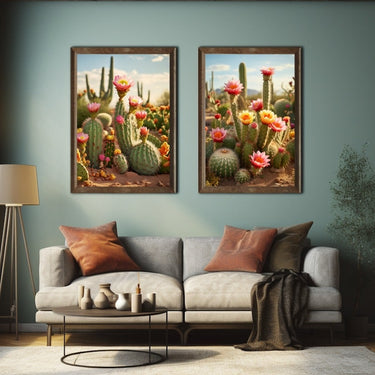 Cactus Wall Painting